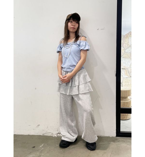 jouetie「レースドッキングリボントップス」|Tシャツ・カットソー|