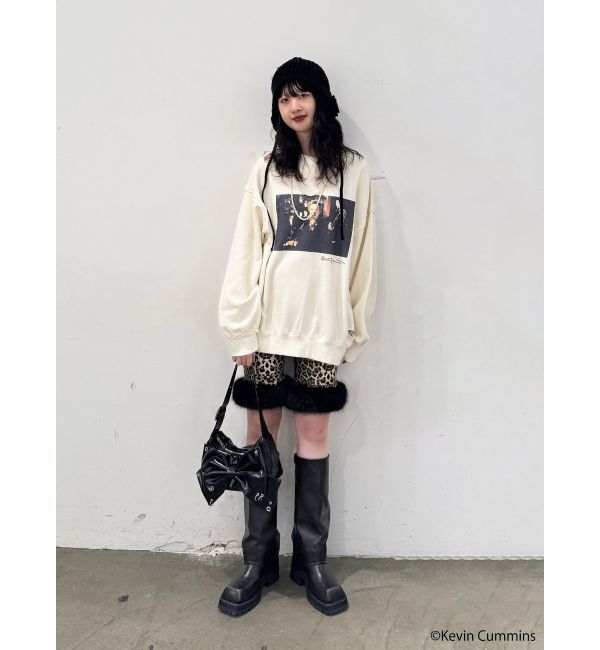jouetie「【KevinCummins&times;jouetie】フォトダメージプルオーバー」|パーカー|
