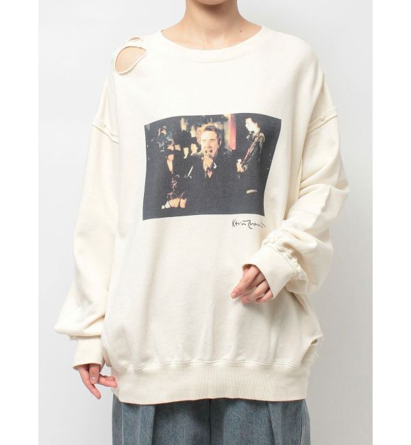 jouetie「【KevinCummins&times;jouetie】フォトダメージプルオーバー」|パーカー|