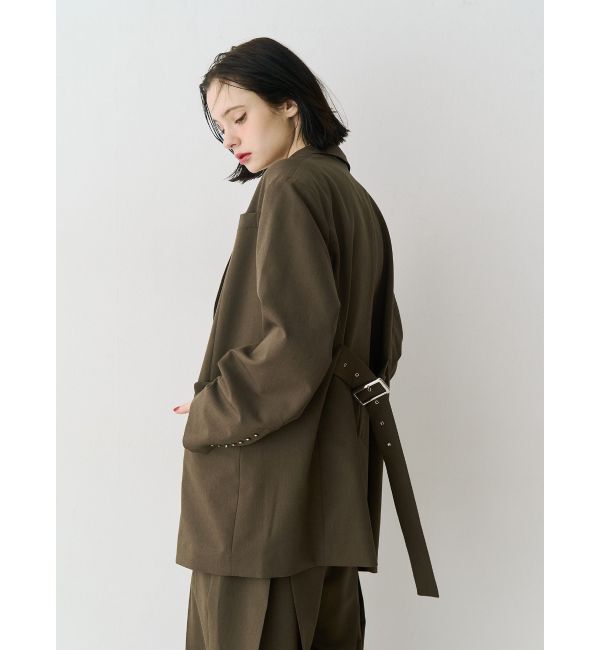 jouetie「【PosTokyo】テーラードジャケット【セットアップ対応】」|テーラードジャケット|ブラウン