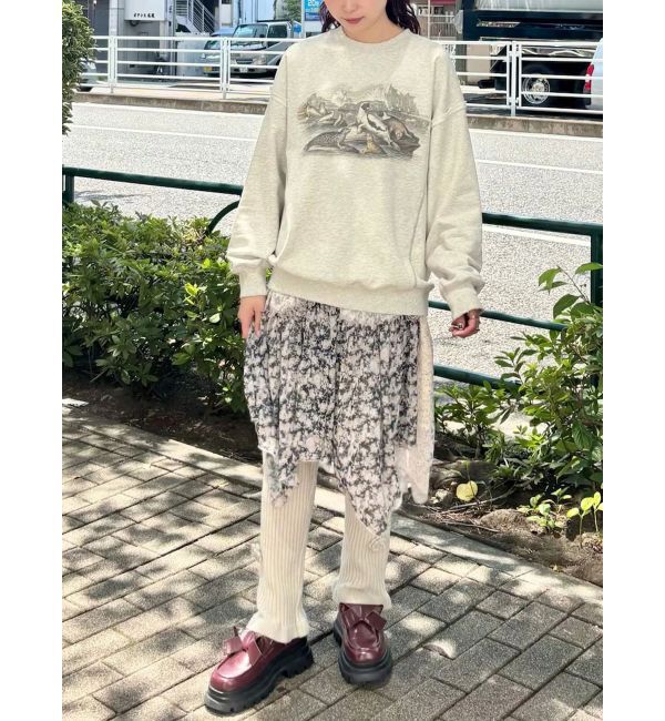 merry jenny「お花のリブニットパンツ」|その他|