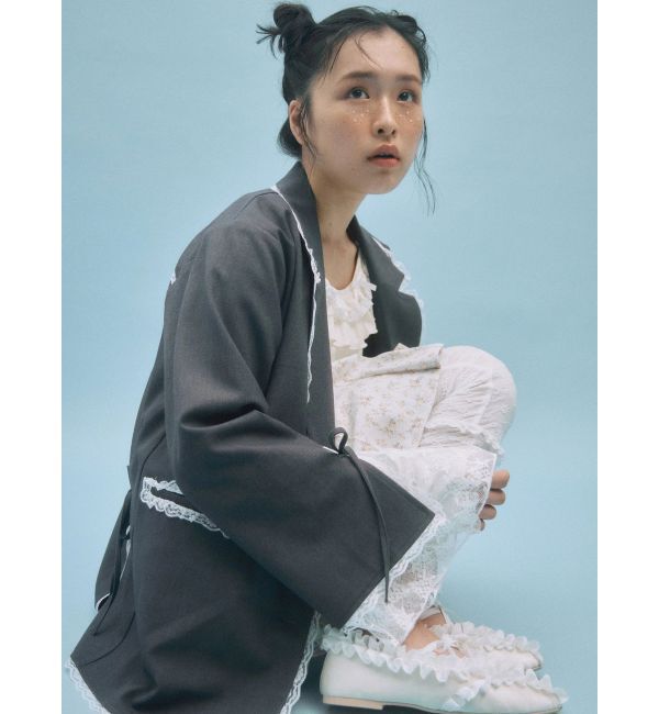 merry jenny「ストレッチレースカプリパンツ」|その他|