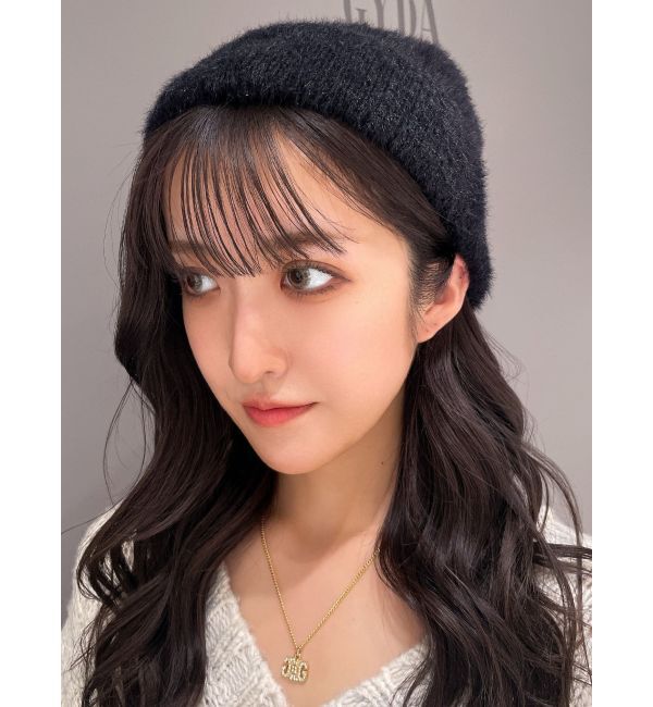 GYDA「Symmetry GYDAシャギーニットCAP」|ニット帽|