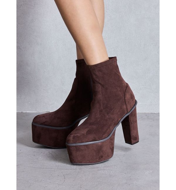 GYDA「バルキーショートブーツ」|ショートブーツ|