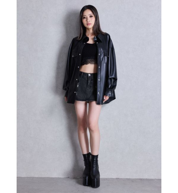 GYDA「バルキーショートブーツ」|ショートブーツ|