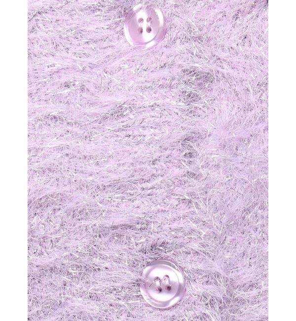 GYDA「ラメシャギーニットカーディガン」|カーディガン|