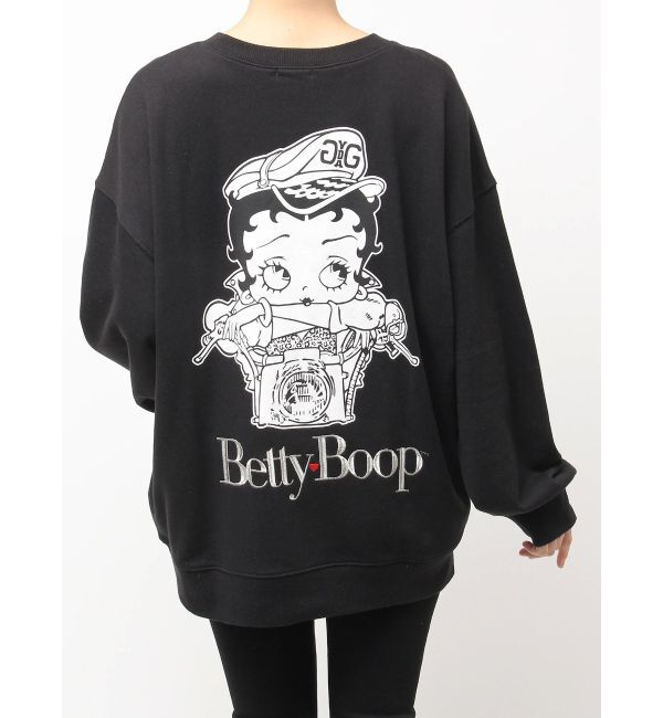 GYDA「BETTY&times;GYDA GLITTER embroideryプルオーバー」|スウェット・ジャージ|