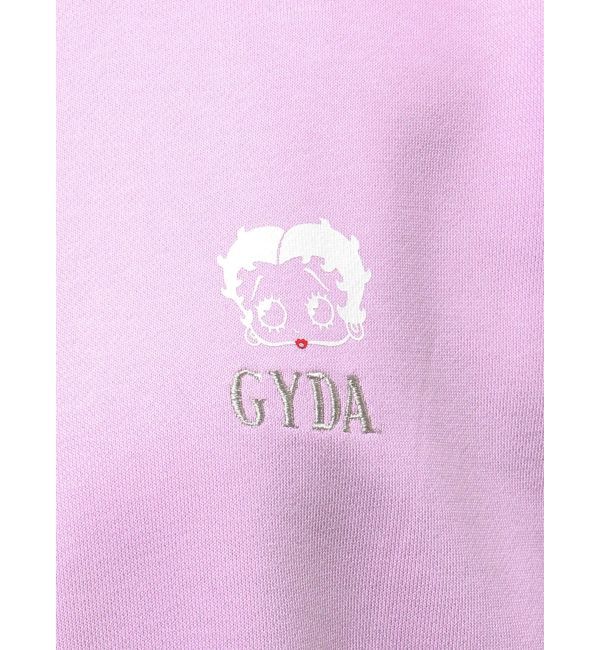 GYDA「BETTY&times;GYDA GLITTER embroideryプルオーバー」|スウェット・ジャージ|