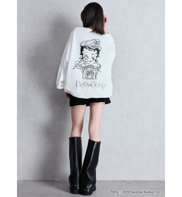 GYDA「BETTY&times;GYDA GLITTER embroideryプルオーバー」|スウェット・ジャージ|