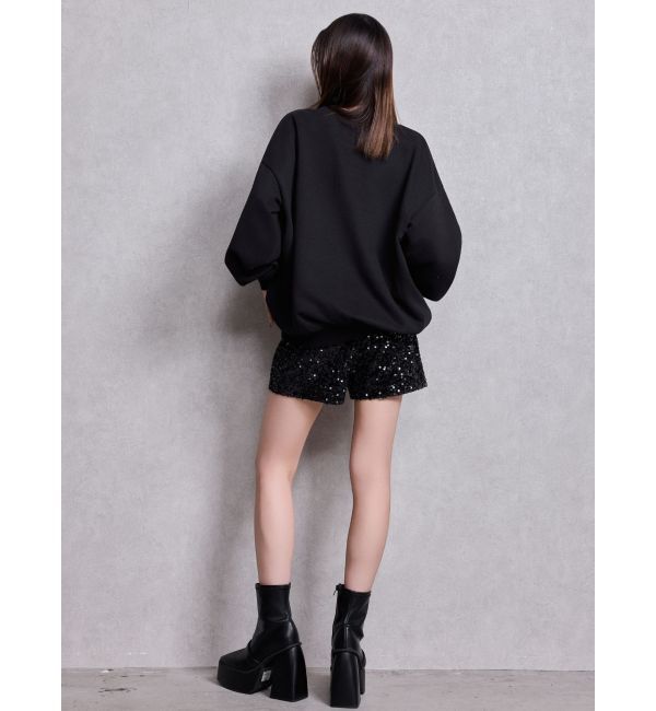 GYDA「Symmetry GYDAロゴembossトップス」|スウェット・ジャージ|