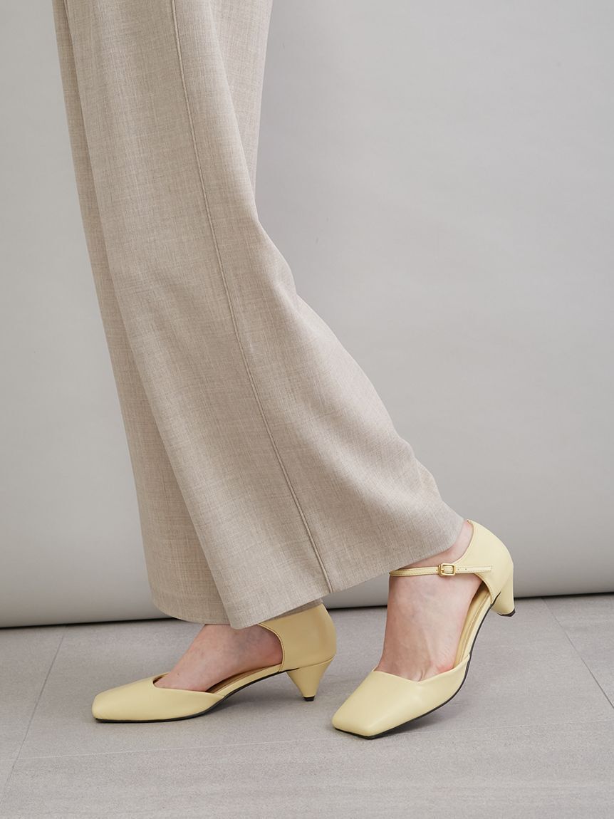 Mila Owen「２タックウエストゴムワイドイージーパンツ」|チノ|