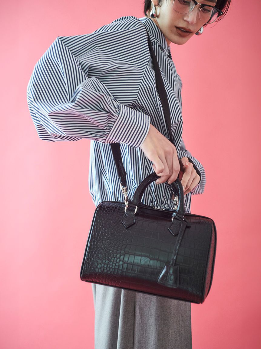 Mila Owen「ショルダー付きボストンバッグ」|ボストンバッグ|