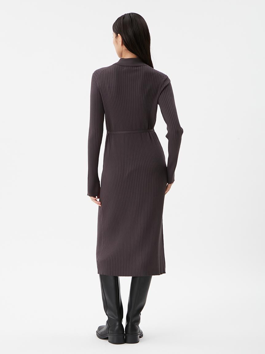 Mila Owen「ワイドリブロングカーディガン」|カーディガン|