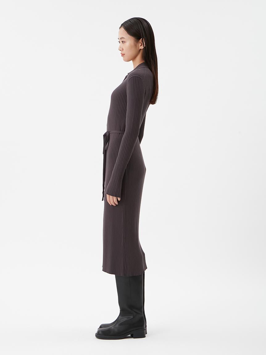 Mila Owen「ワイドリブロングカーディガン」|カーディガン|