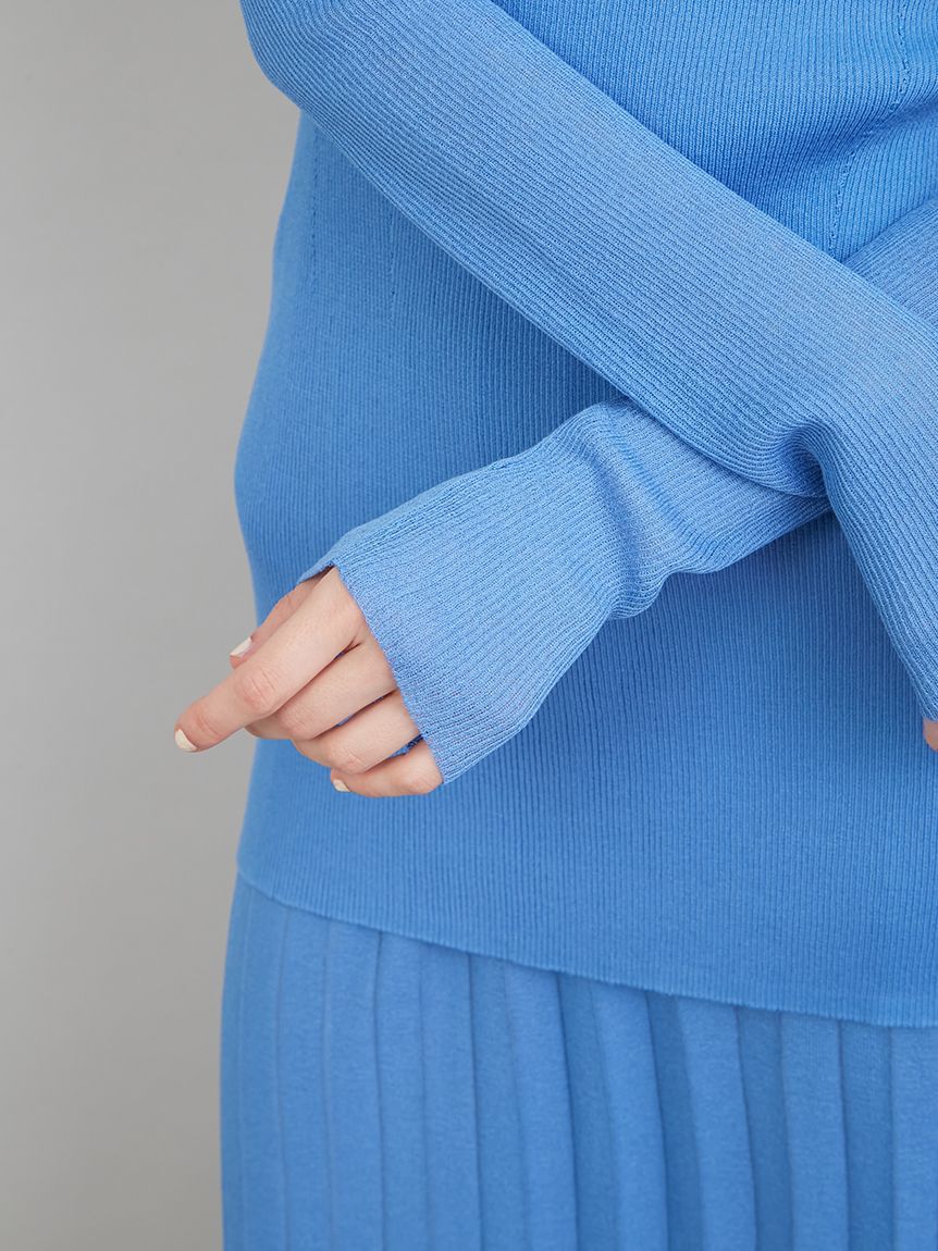 Mila Owen「シアーニットワンピース」|ワンピース|