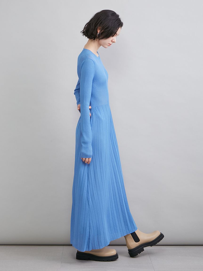 Mila Owen「シアーニットワンピース」|ワンピース|