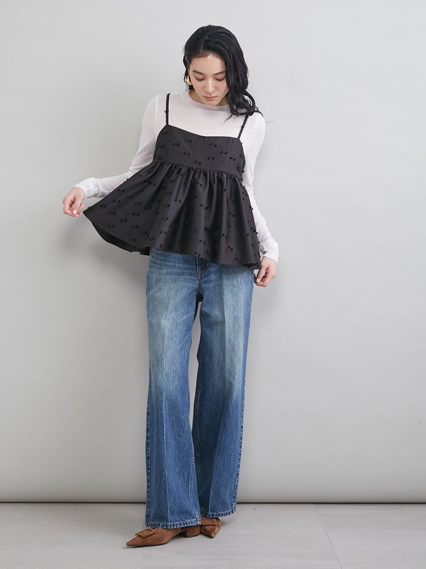 Mila Owen「ウールテンセルシアーロングＴシャツ」|Tシャツ・カットソー|