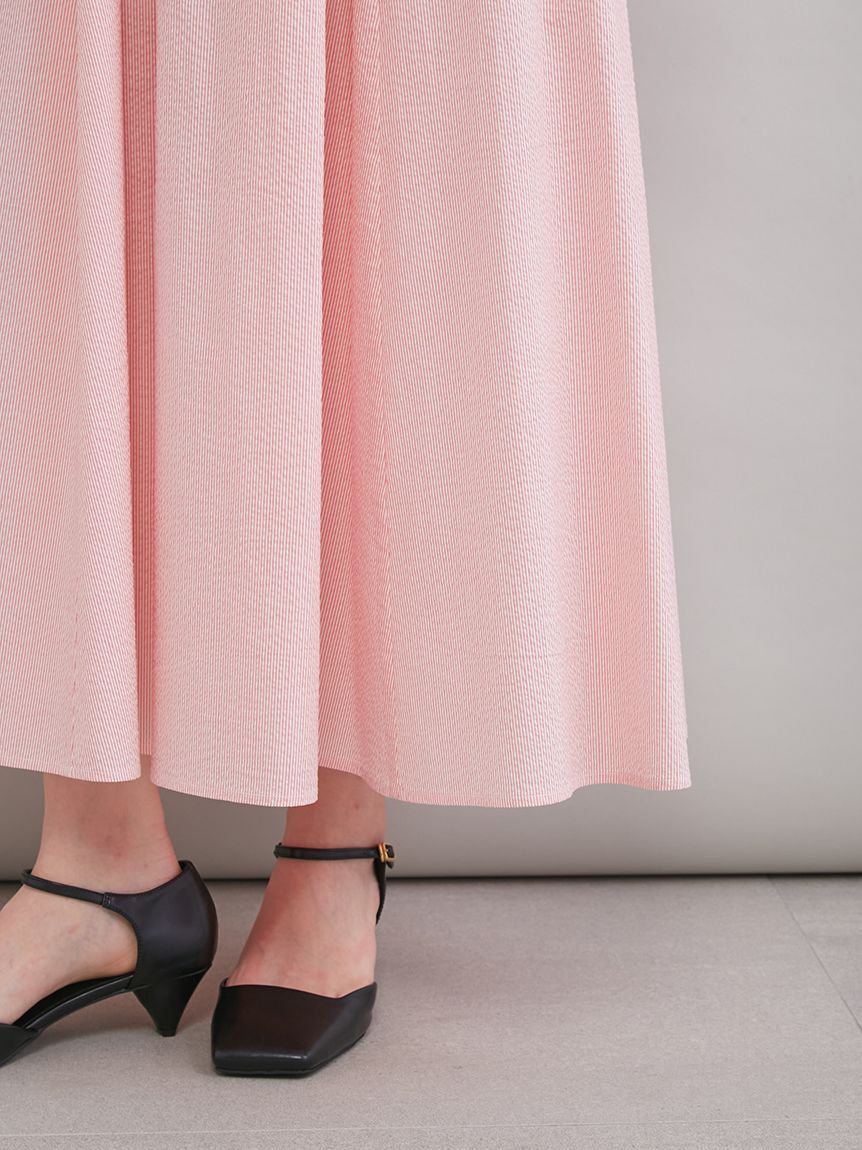 Mila Owen「スリーブレスマキシ丈シャツワンピース」|ワンピース|