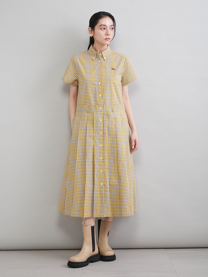 Mila Owen「プリーツシャツワンピース」|ワンピース|