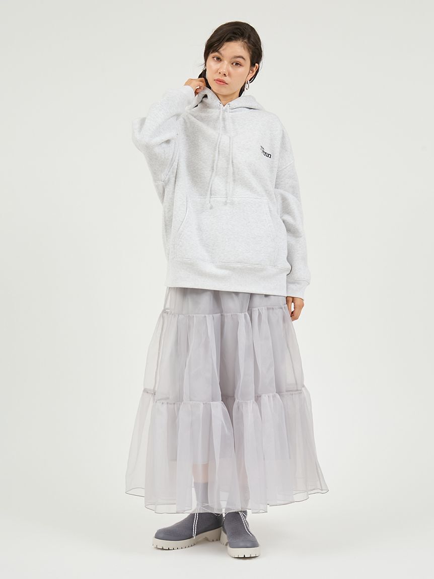 emmi「【emmi&times;GOOD ROCK SPEED】カレッジワイドボディフーディ」|スウェット・ジャージ|