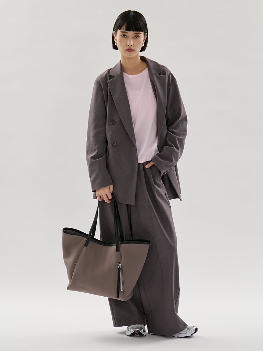 emmi atelier「ネオプレーンビッグトートバッグ」|トートバッグ|