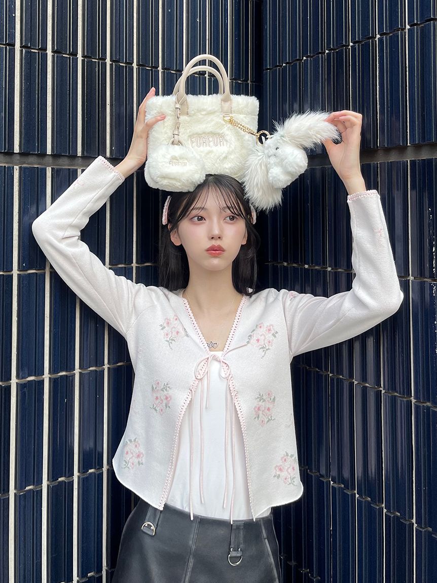 FURFUR「【限定カラー】エコファートートミニチャーム」|キーケース|