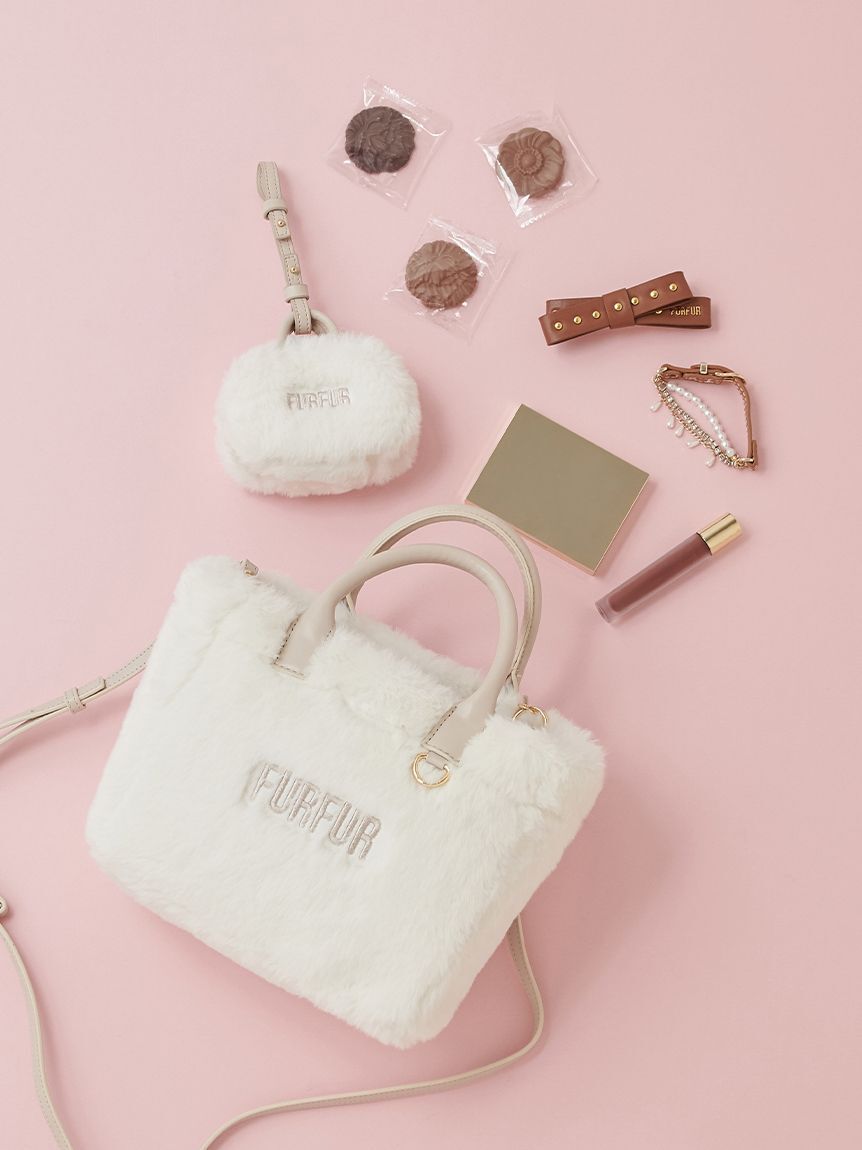 FURFUR「【限定カラー】エコファートートミニチャーム」|キーケース|