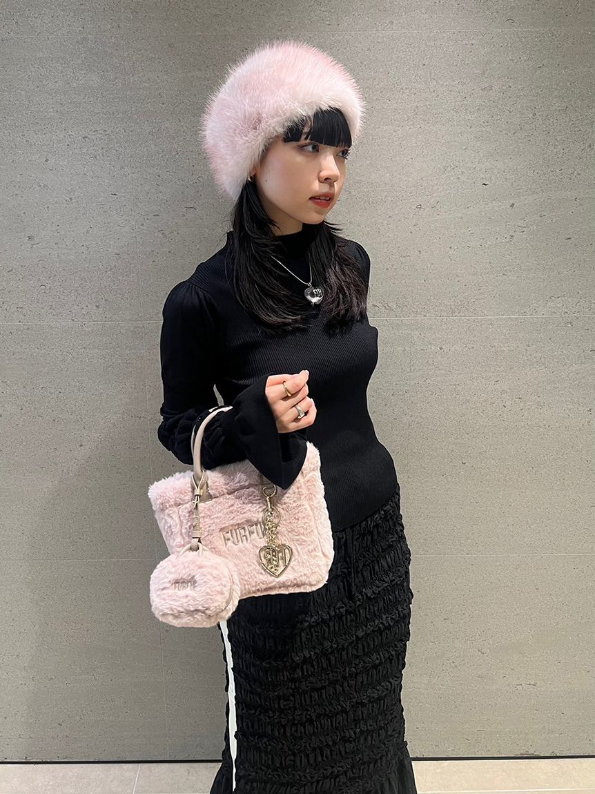 FURFUR「【限定カラー】エコファートートミニチャーム」|キーケース|