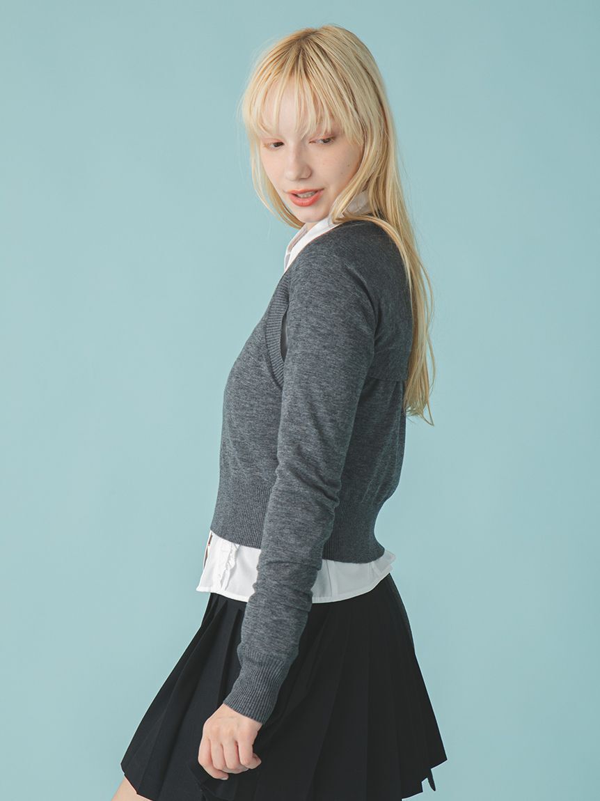 FURFUR「ボレロレイヤーベストセット」|ダウンベスト・ベスト|