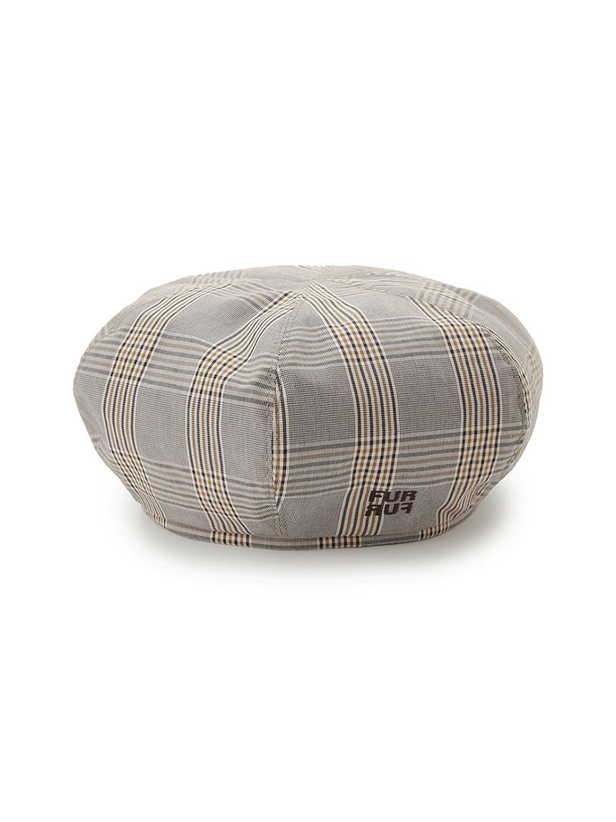 FURFUR「ロゴ刺繍ベレー帽」|ハンチング・ベレー帽|
