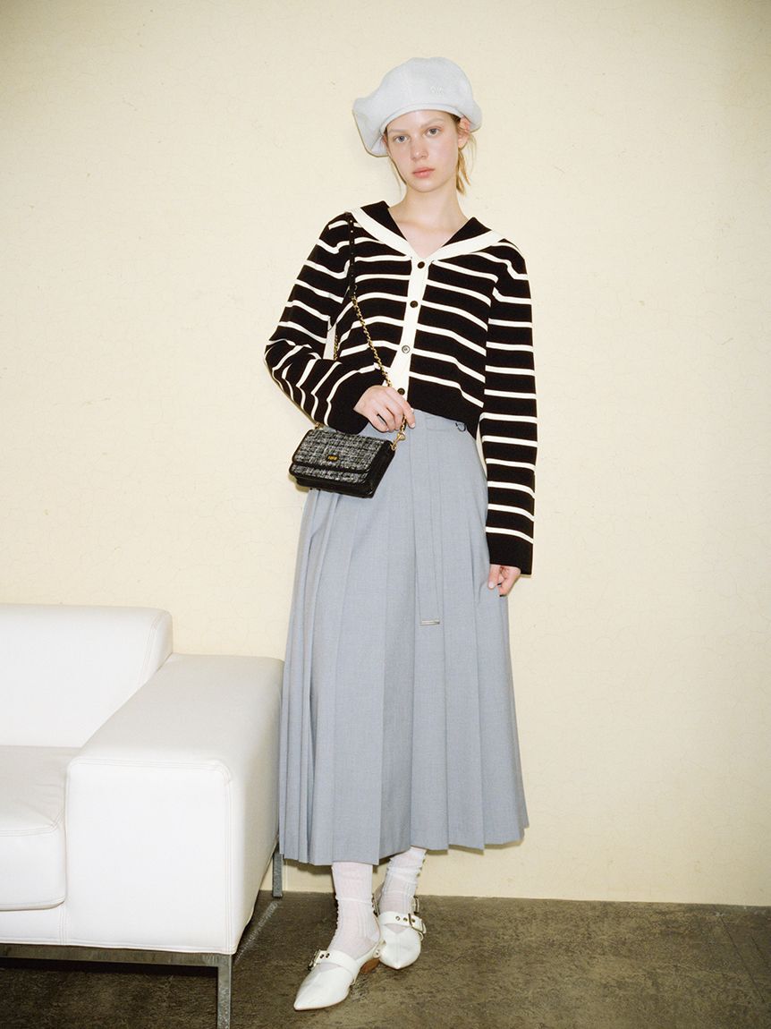 FURFUR「ロゴ刺繍ベレー帽」|ハンチング・ベレー帽|