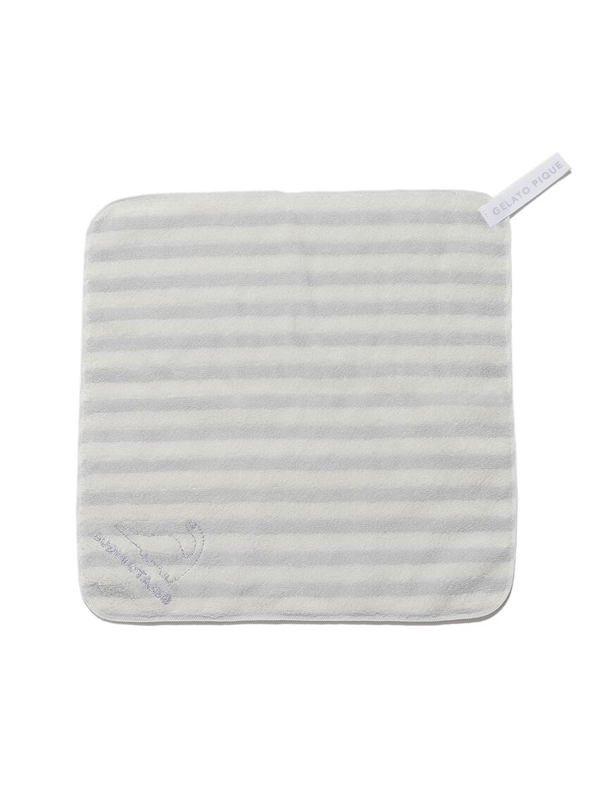 gelato pique「ボーダーループ付きタオル」|ハンカチ|