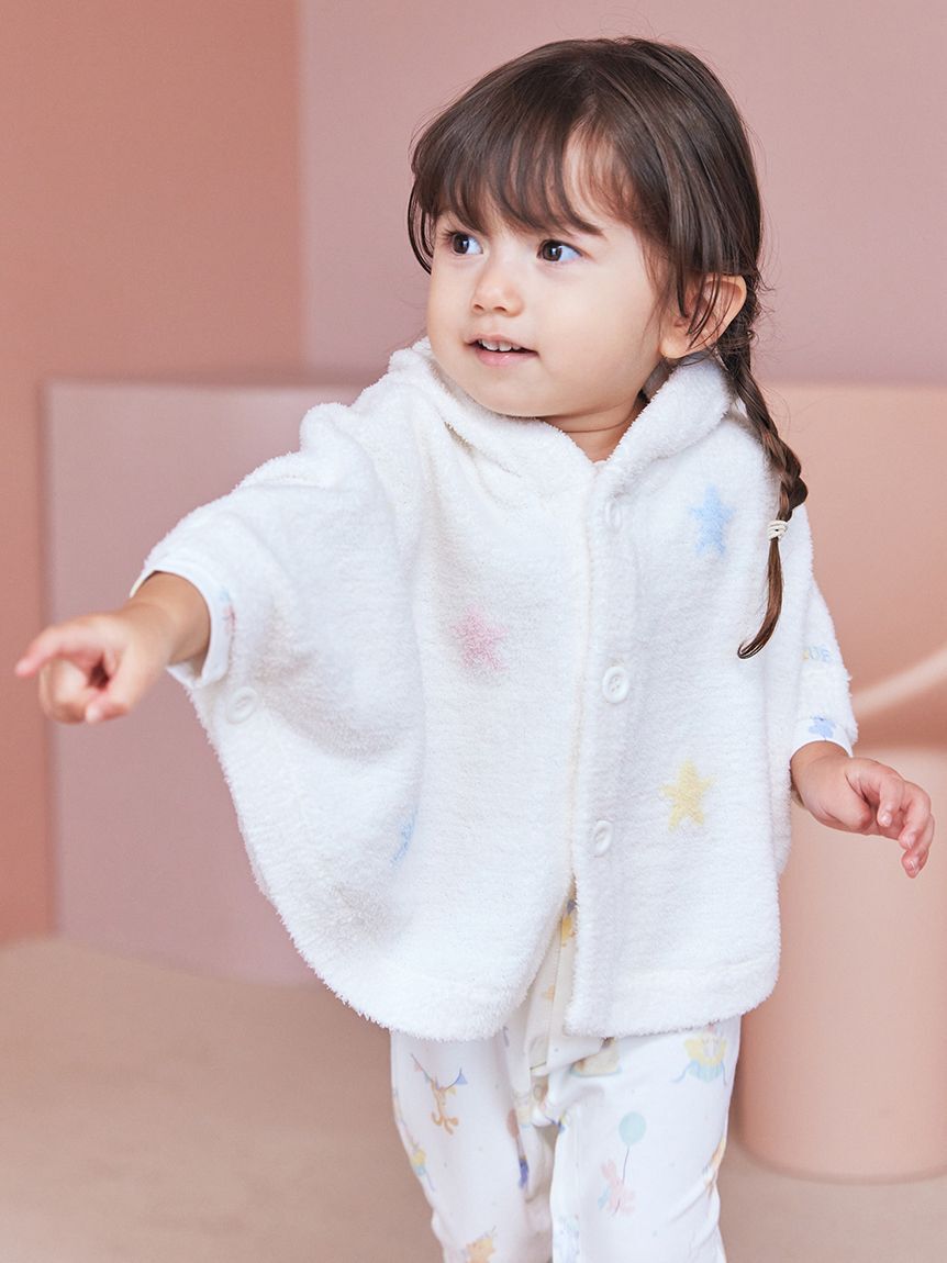 GELATO PIQUE KIDS & BABY「【BABY】エアリーモコカラフルスターポンチョ」|その他ベビーウェア|