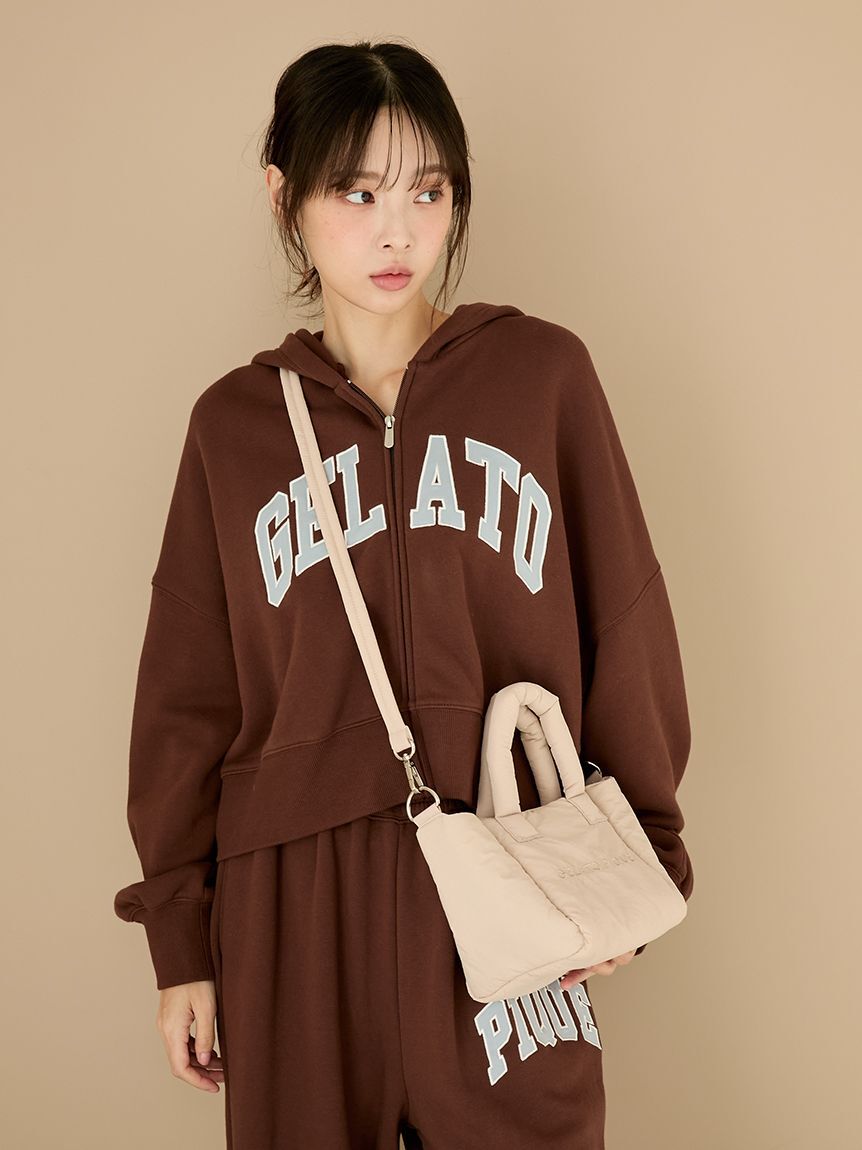 gelato pique「ロゴショルダーバッグ」|ショルダー・メッセンジャー|BEG