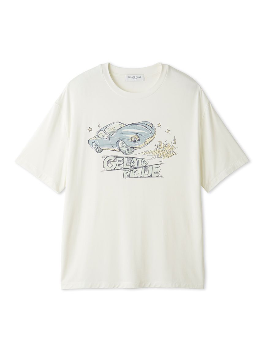GELATO PIQUE HOMME「【HOMME】スタービークルワンポイントTシャツ」|ルームウェア|
