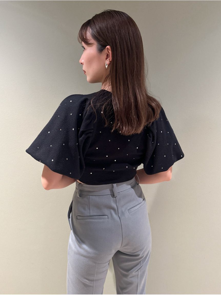 SNIDEL「美脚ストレッチパンツ」|チノ|