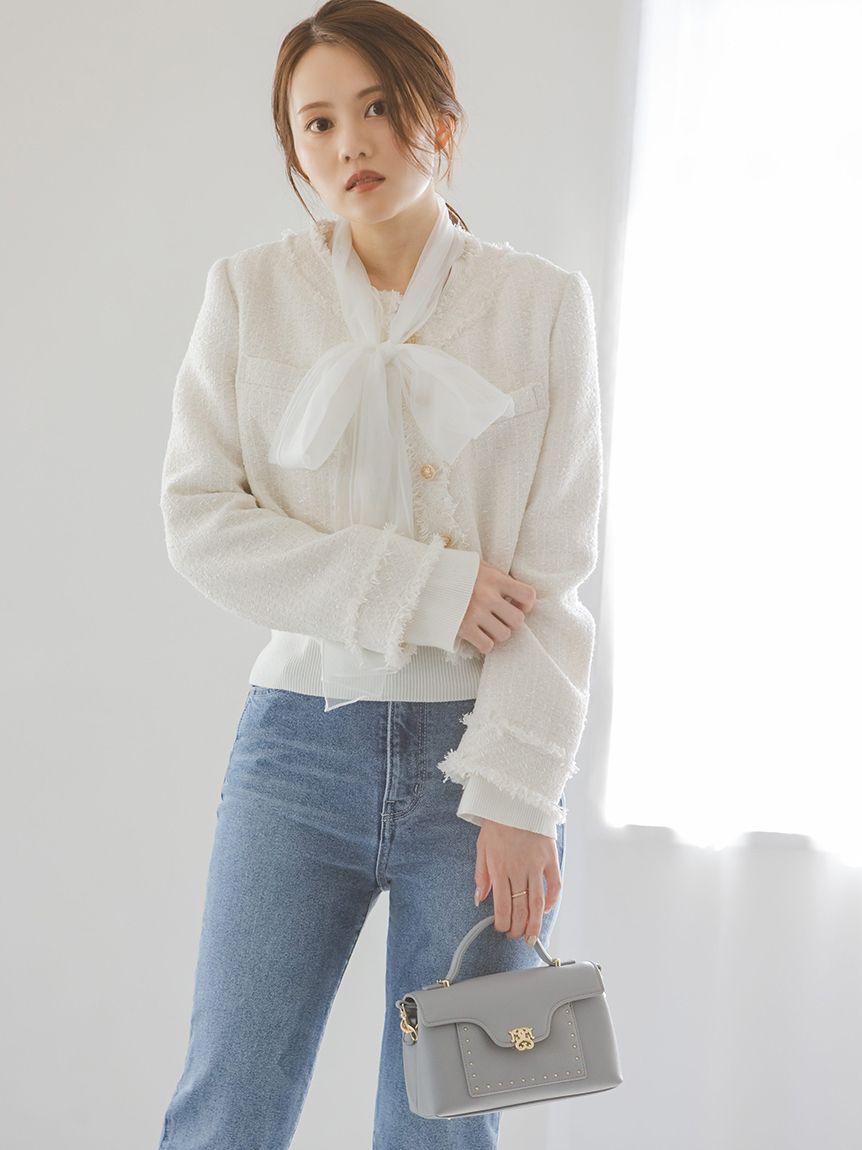 SNIDEL「【STYLEUPPANTS】ハイウエストフレア」|チノ|