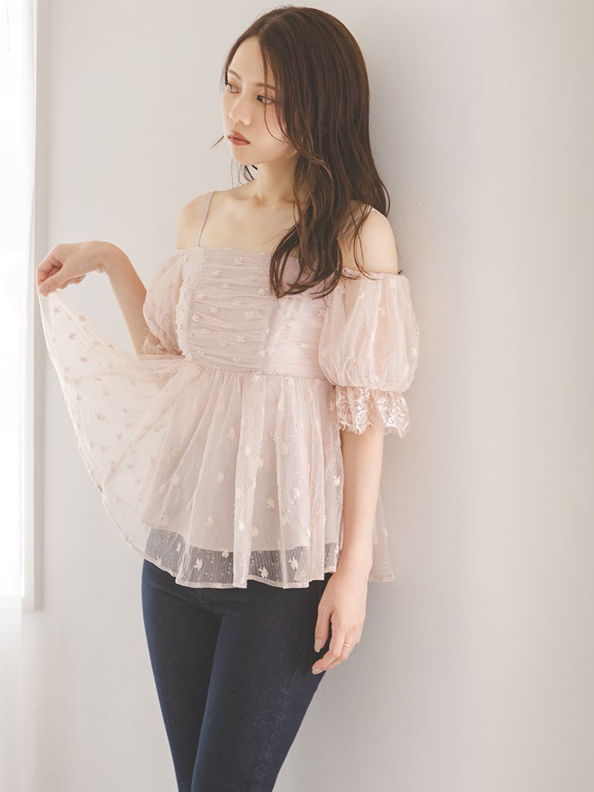 SNIDEL「【STYLEUPPANTS】ハイウエストフレア」|チノ|