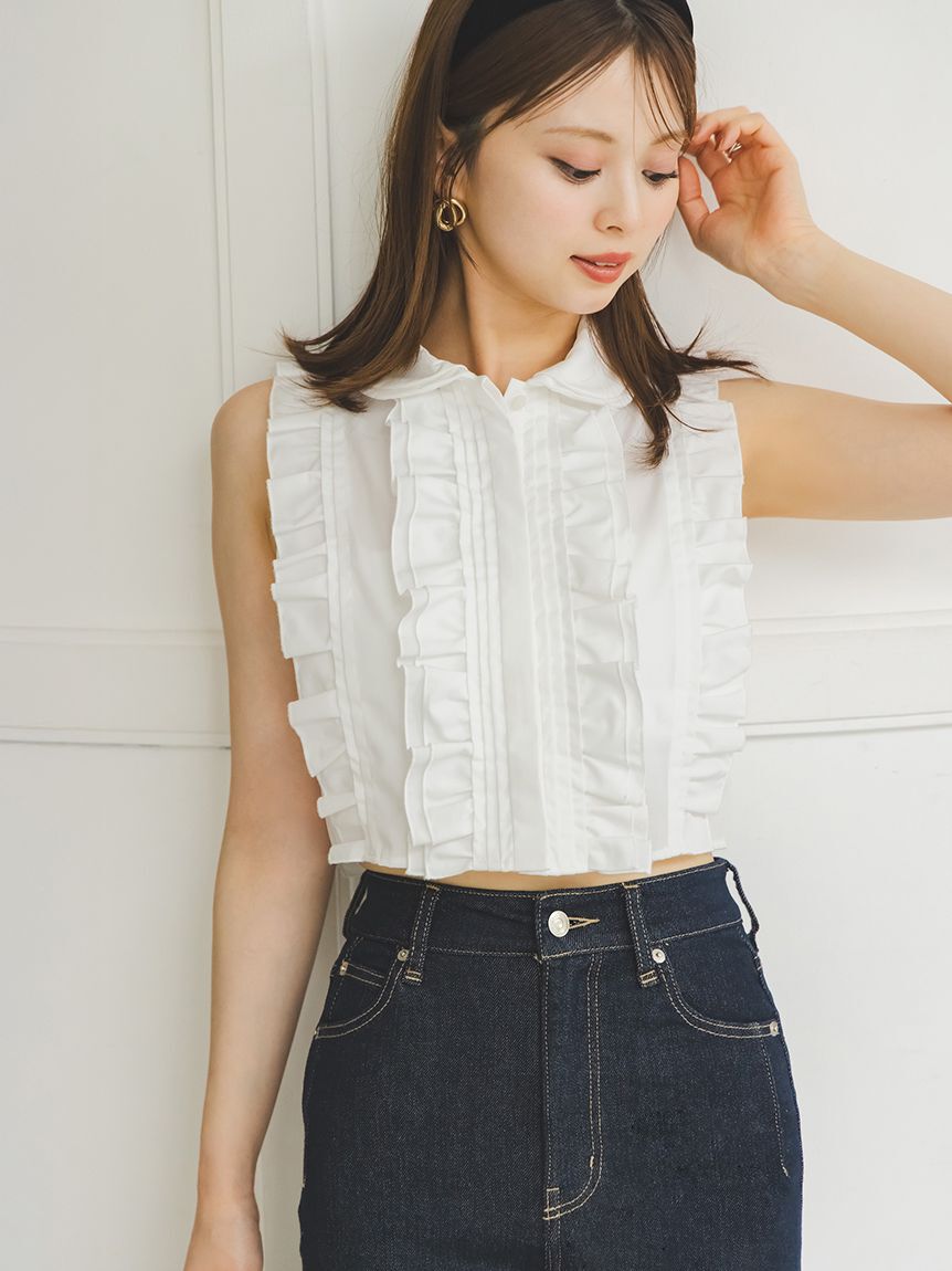 SNIDEL「【STYLEUPPANTS】ハイウエストフレア」|チノ|