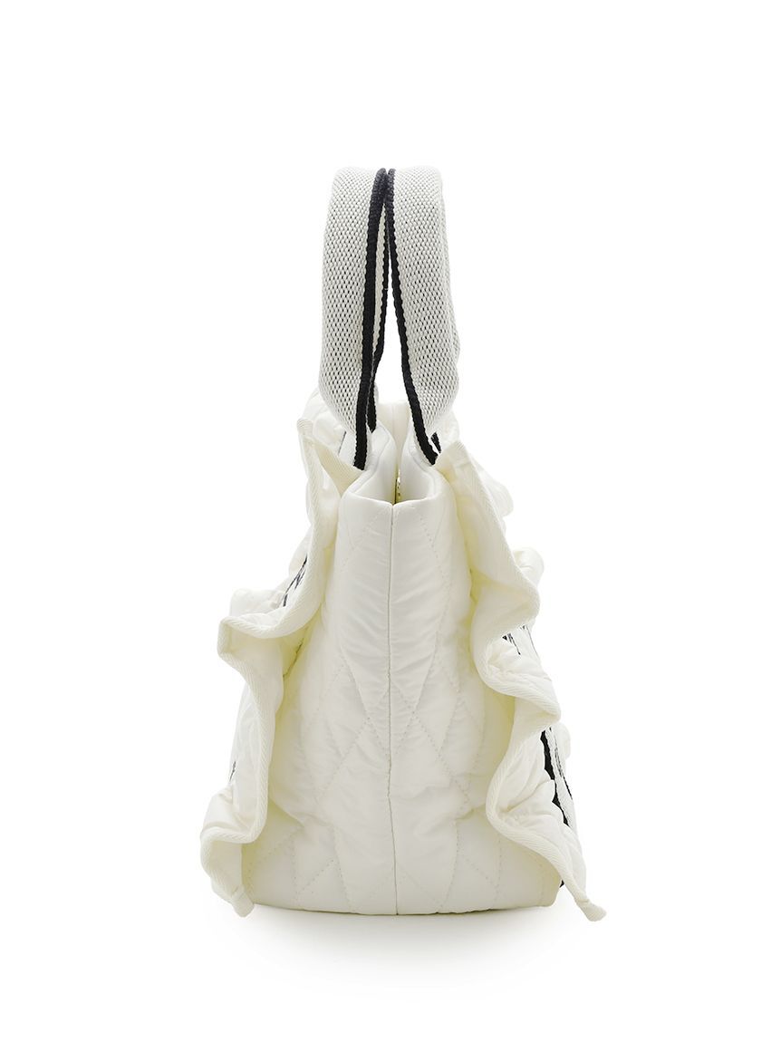 SNIDEL「フリルキルティングロゴバッグ」|ハンドバッグ|