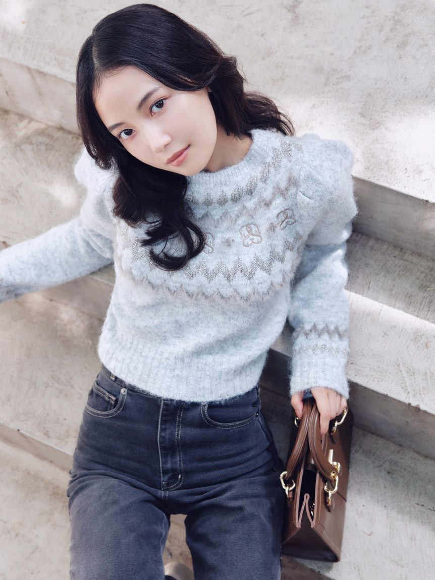 SNIDEL「スクエアパッドロックバッグ」|ハンドバッグ|