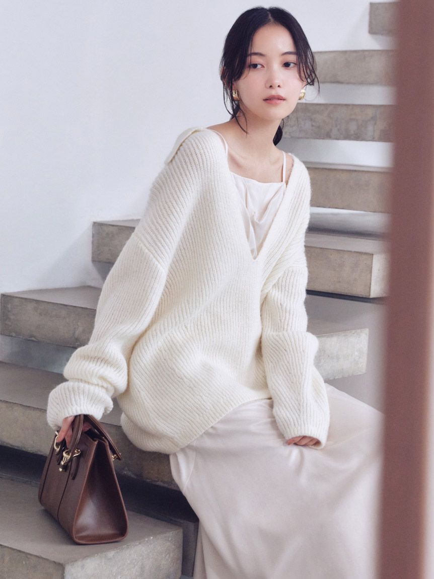 SNIDEL「スクエアパッドロックバッグ」|ハンドバッグ|