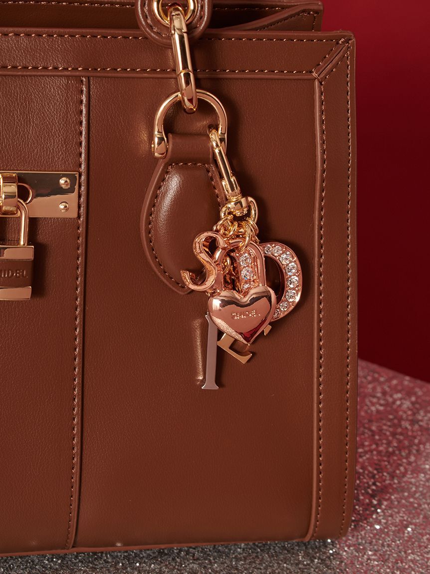 SNIDEL「スクエアパッドロックバッグ」|ハンドバッグ|