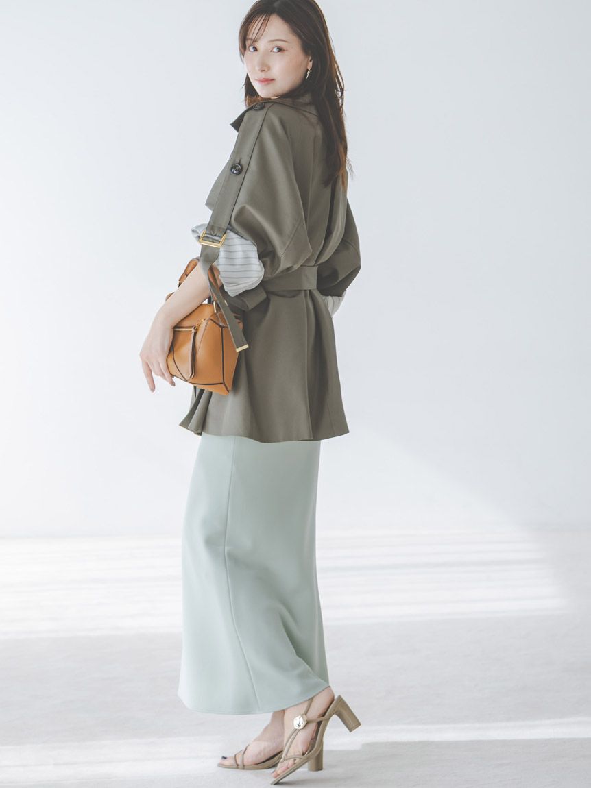 SNIDEL「シンプルマーメイドスカート」|スカート|