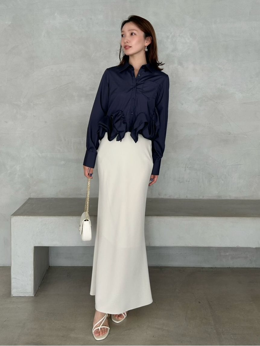 SNIDEL「シンプルマーメイドスカート」|スカート|