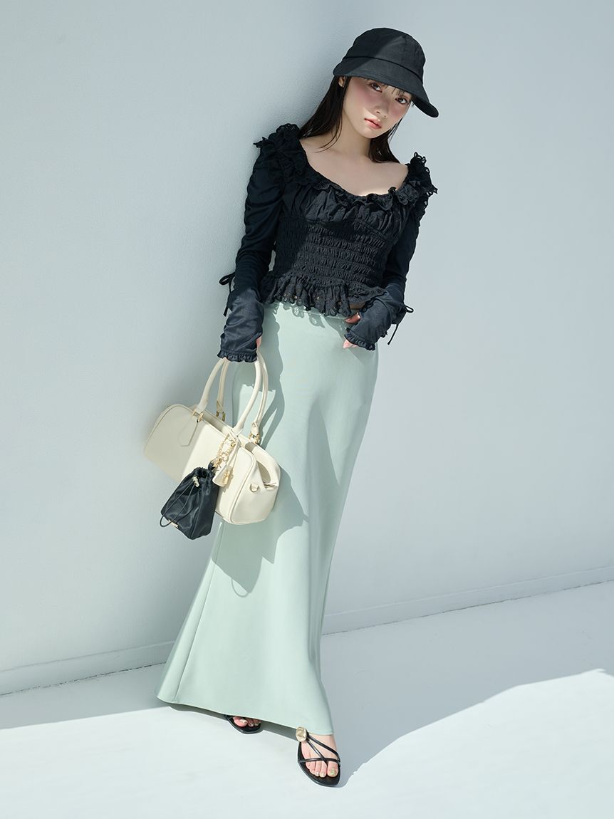 SNIDEL「シンプルマーメイドスカート」|スカート|MNT