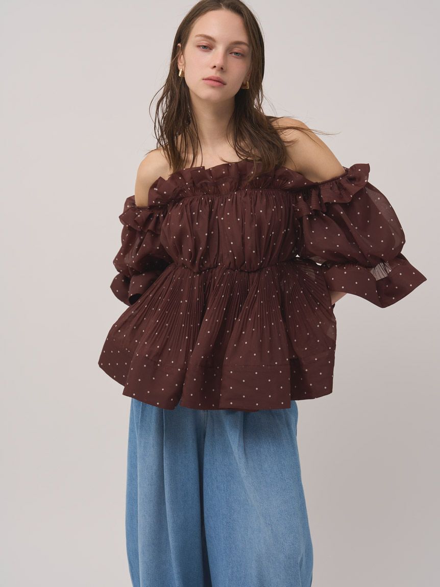 SNIDEL「【00サイズ/0TALLサイズあり】カーブデニムワイドパンツ」|デニム|