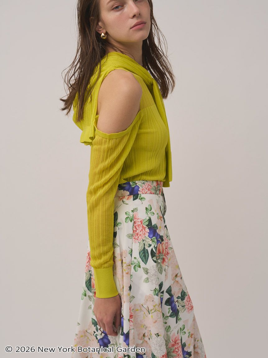 SNIDEL「NYBG タックフレアマキシスカート」|スカート|