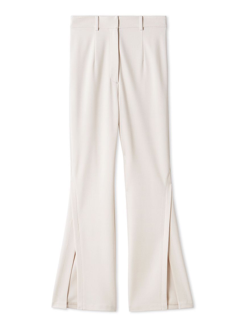 SNIDEL「スリットカットパンツ」|チノ|