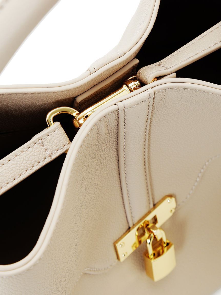 SNIDEL「パッドロックバッグ」|ハンドバッグ|